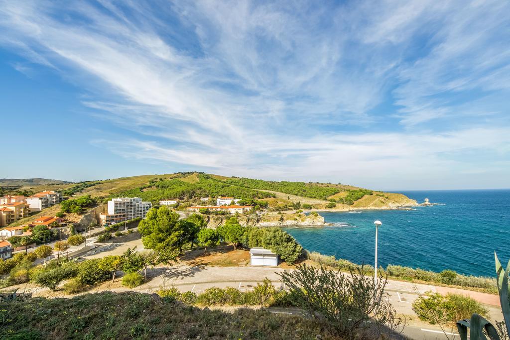 Studio "Les Roches Blanches" - Vue Mer & Vignes Banyuls-sur-Mer Eksteriør bilde